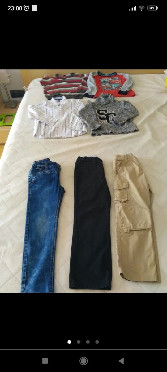 Lote ropa niño 6 - 7 años. 29 prendas variadas.