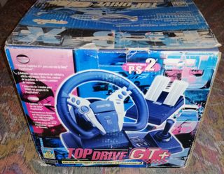 Top Drive GT+ para usar con Sony PlayStation 1 y 2
