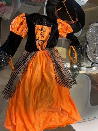 Disfraz halloween bruja
