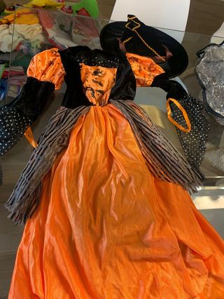 Disfraz halloween bruja