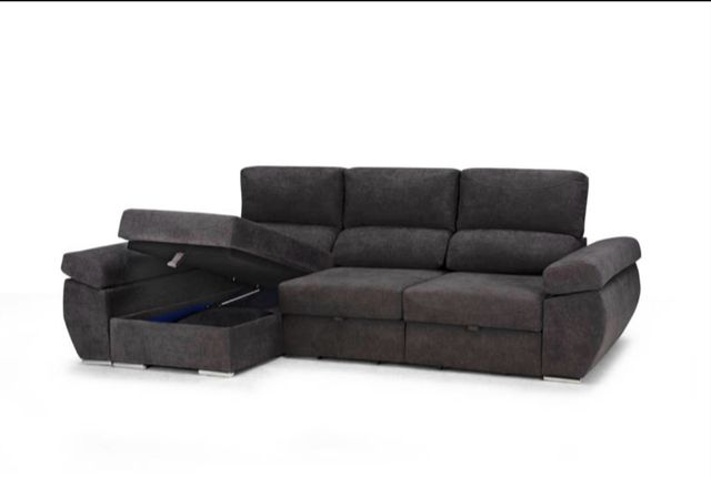 Sofá chaiselongue o sofá 3 plazas.