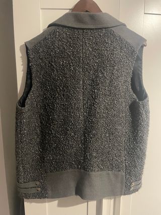 TINTORETTO chaquetón sin mangas rizo