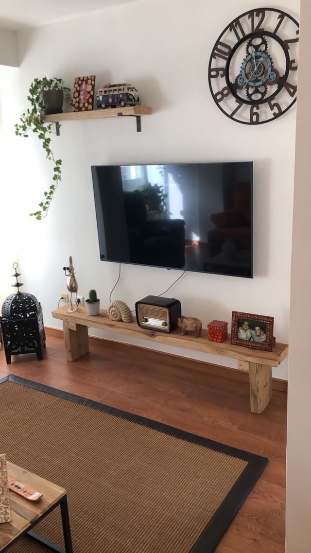 banco consola tv, recibidor pie de cama