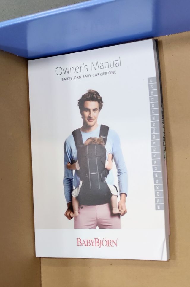 Mochila portabebés/porteo BabyBjörn