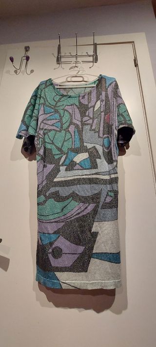 Vestido de lurex o tunica