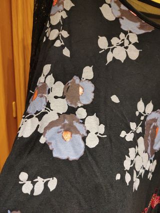 Camiseta azul marino Desigual