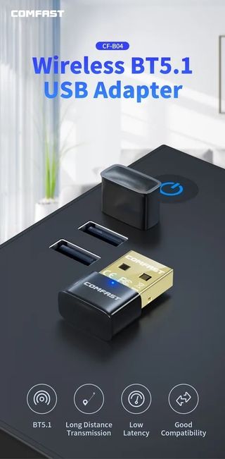 Adaptador bluetooth 5.1 para PC