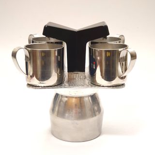 Caffettiera vintage italiana Moka 4 tazze Luxa