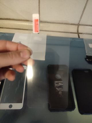 Conjunto fundas y accesorios iPhone 6s +