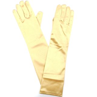Guantes fiesta dorados