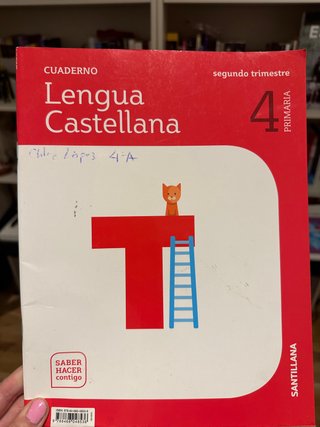 PACK libros texto Lengua Castellana 4 primaria
