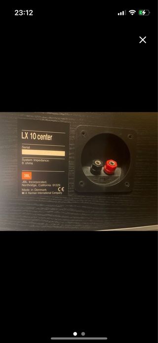 Altavoz Central JBL LX 10