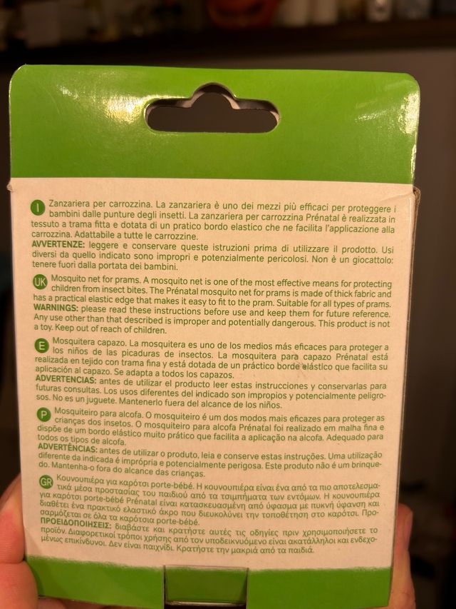 Zanzariera per carrozzina - universale - Prenatal