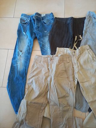 Pantalones hombre marcas varias 40