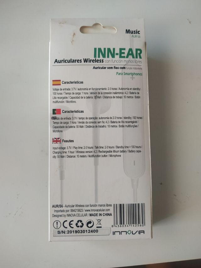 auticulares inalàmbricos