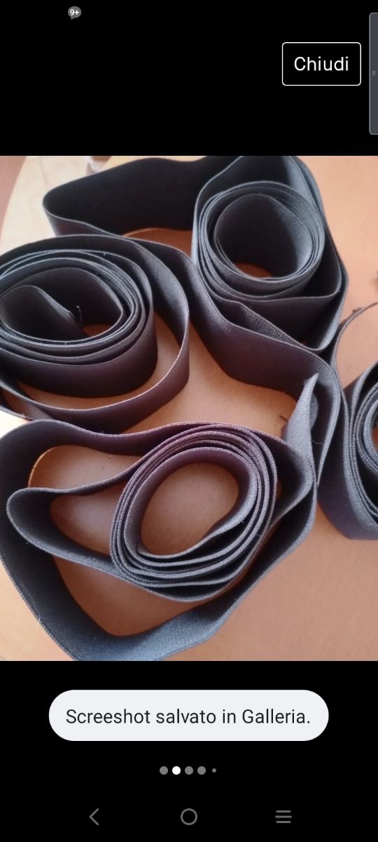 4 rotoli tessuto elastico