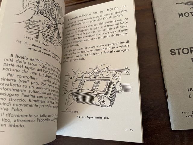 uso e manutenzione moto d'epoca