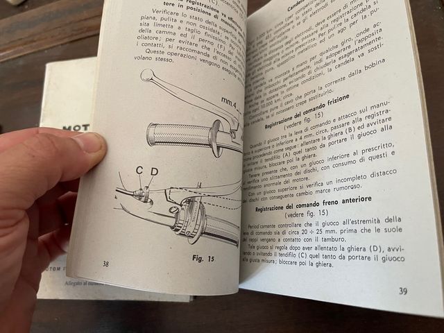 uso e manutenzione moto d'epoca