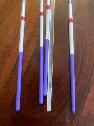5 pinceles para decoración de uñas 