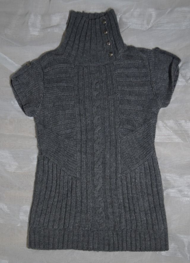 Jersey largo de cuello alto