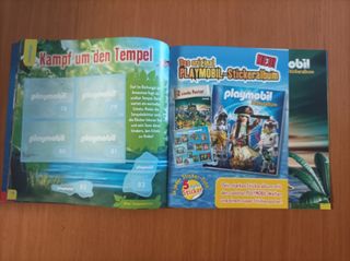 Playmobil stickeralbum. Colección cromos