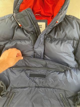 abrigo de plumas tommy jeans