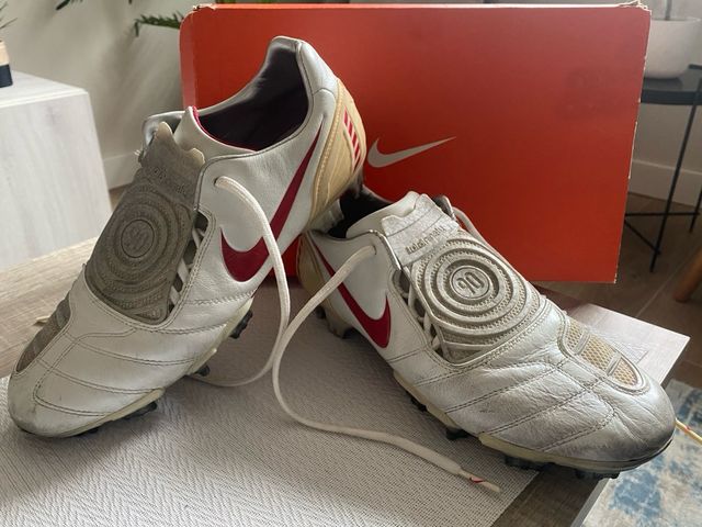 oportunidad!!! botas de futbol nike laser de piel