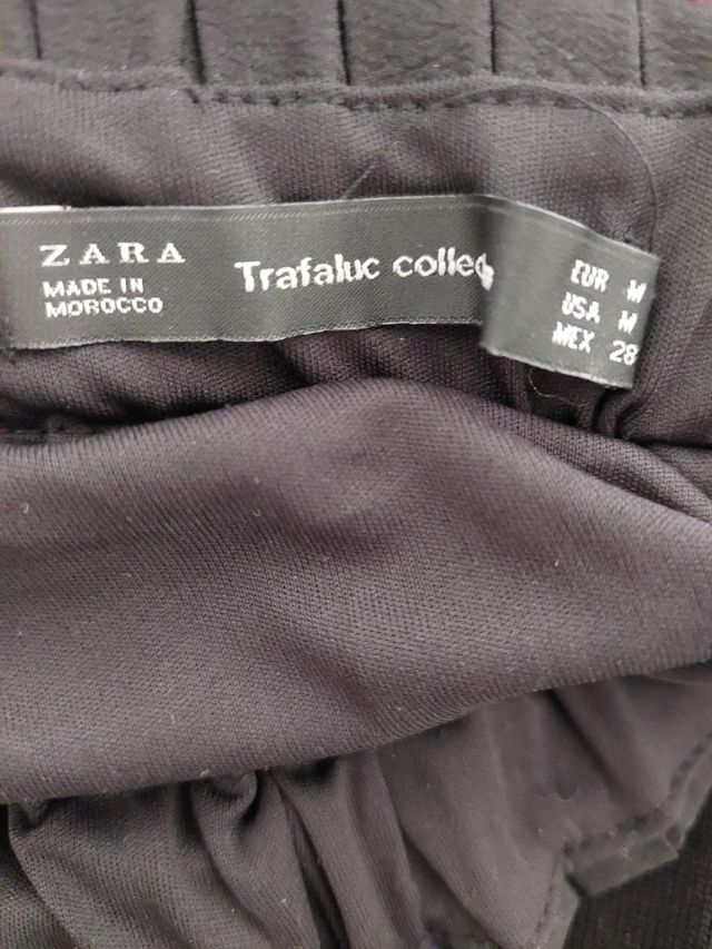 Falda plisada flores