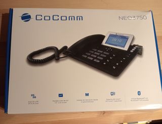2 Telefonos , de Sim Fijos CoComm NEO03750 NU