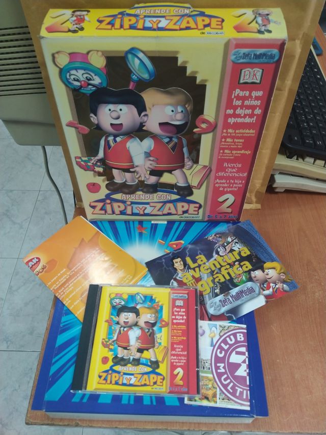 Aprenda com a Zipi e a Zape 2 Zeta Multimedia
