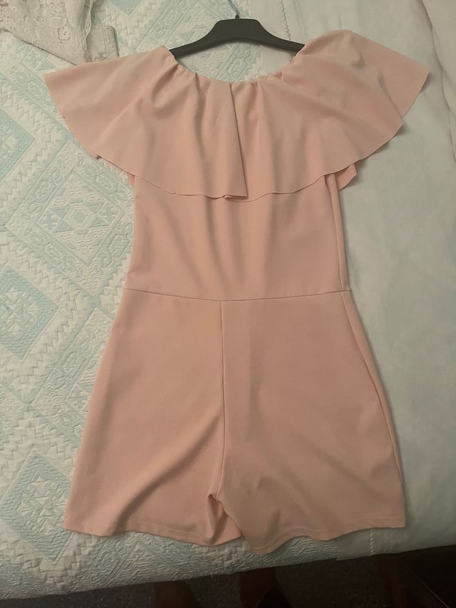 Mono con volante rosa palo