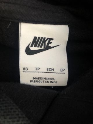 Sudadera Nike talla XS negra
