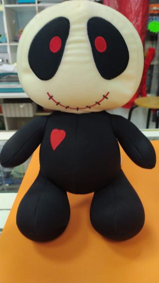 pupazzo antistress nero