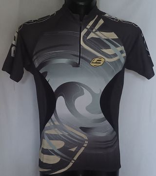 Briko Maglia Ciclismo M/c Tg. XL Grigio 1/2 Zip