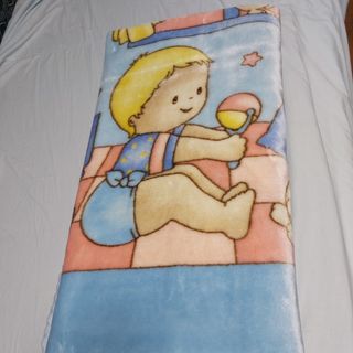 Manta cuna bebé Dralón