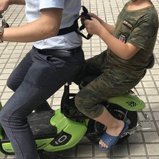 Cinturón De Seguridad Para Motocicleta, asas niños