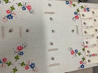 Mantel lino vintage