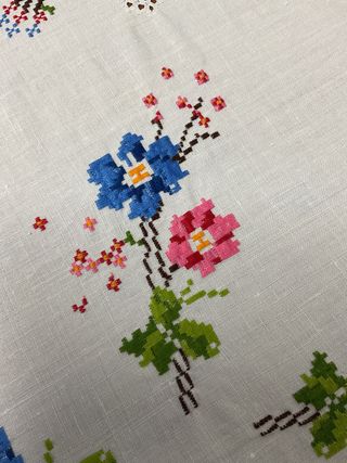 Mantel lino vintage