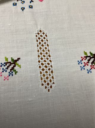 Mantel lino vintage