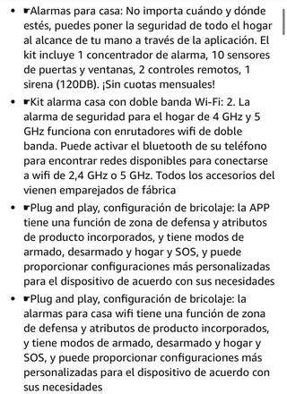 Kit Alarmas para Casa 16-Piezas · Nuevo a estrenar