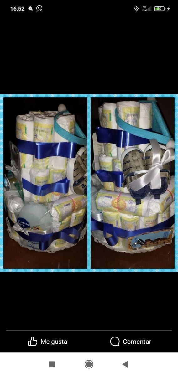 Tartas de pañales y Canastillas