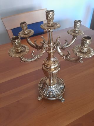 Candelabro Bronce