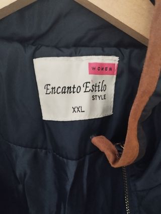 Chaquetón Sra azul marino