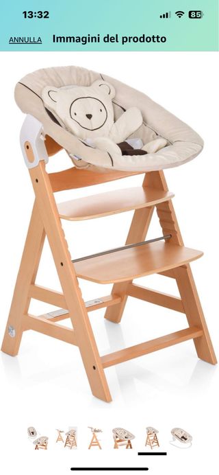 Hauck Sdraietta Alpha Bouncer 2in1 - per Neonati