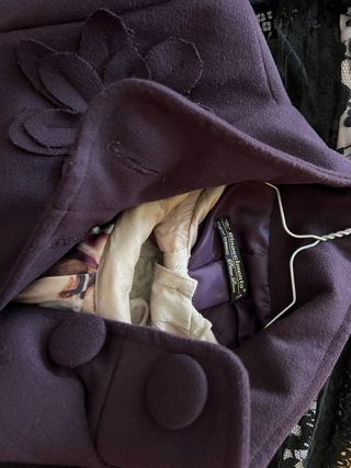 Abrigo de paño Rinascimento