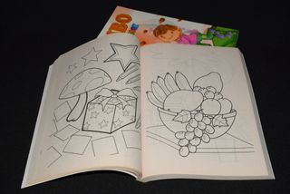 2 Livros Colorir Jumbo 300pag. cada