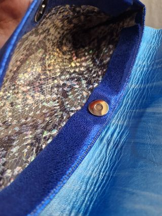 Bolso Fiesta Azul Glass