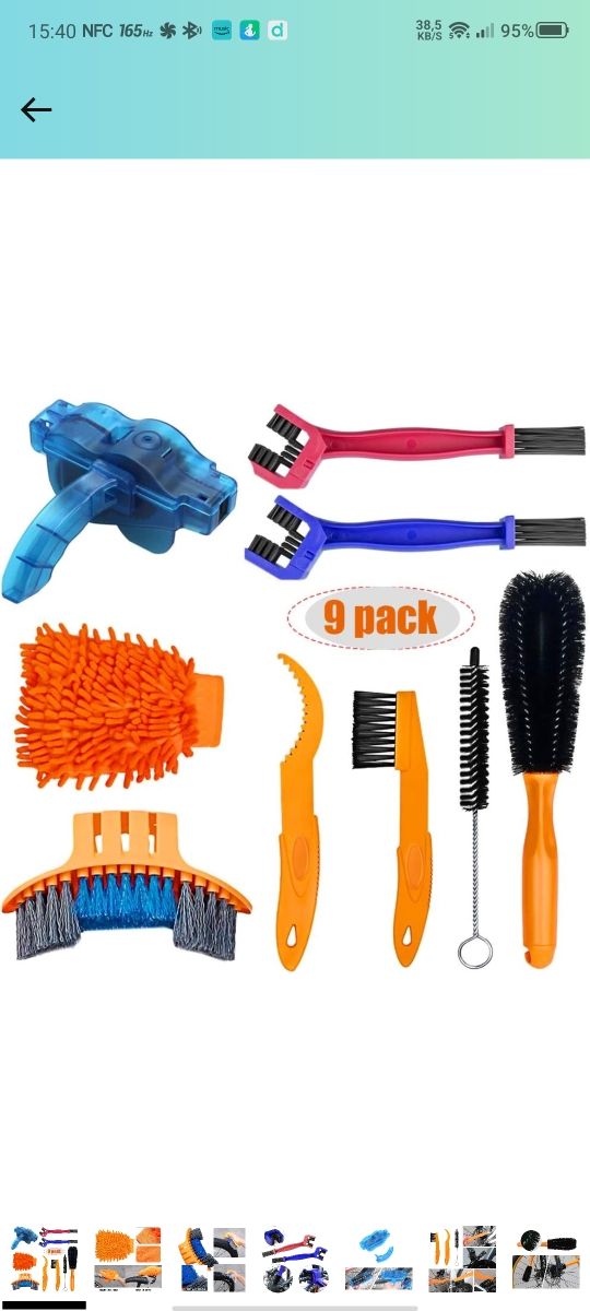 Kit limpieza bicicleta Nuevo