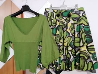 Conjunto falda y jersey