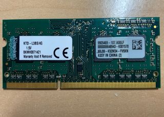 Memoria Ram KINGSTON KTD-L3BS/4G DDR3